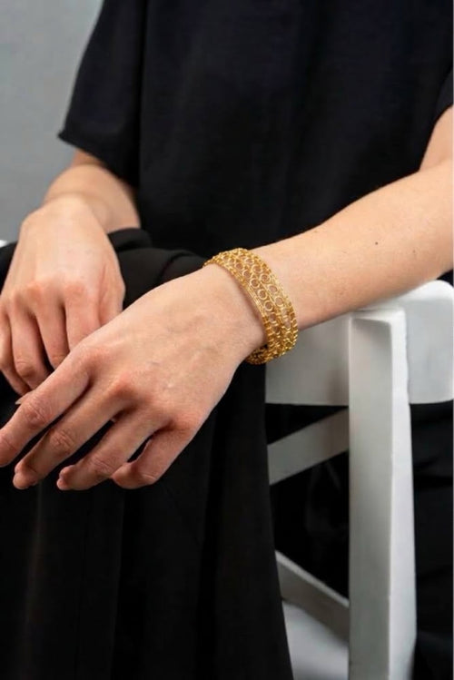 Bracelet Mini Classic modèle S doré 