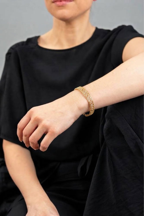 Bracelet Mini Classic modèle XS doré