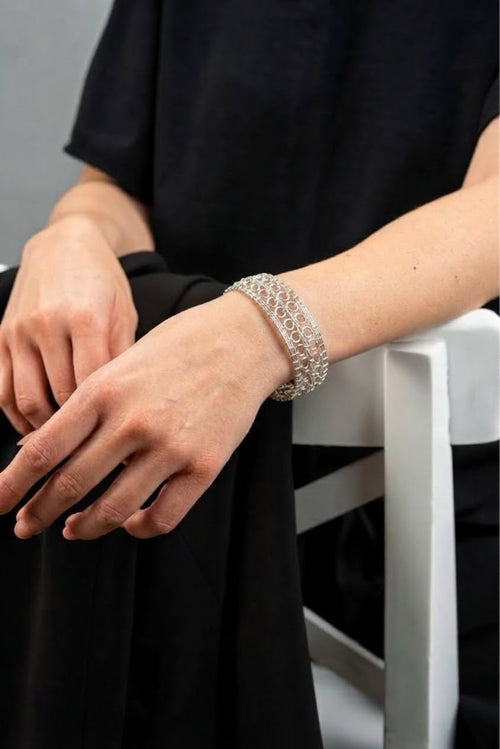 Bracelet Mini Classic modèle S argenté 