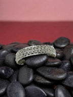 Bracelet Mini Classic modèle S argenté & perles