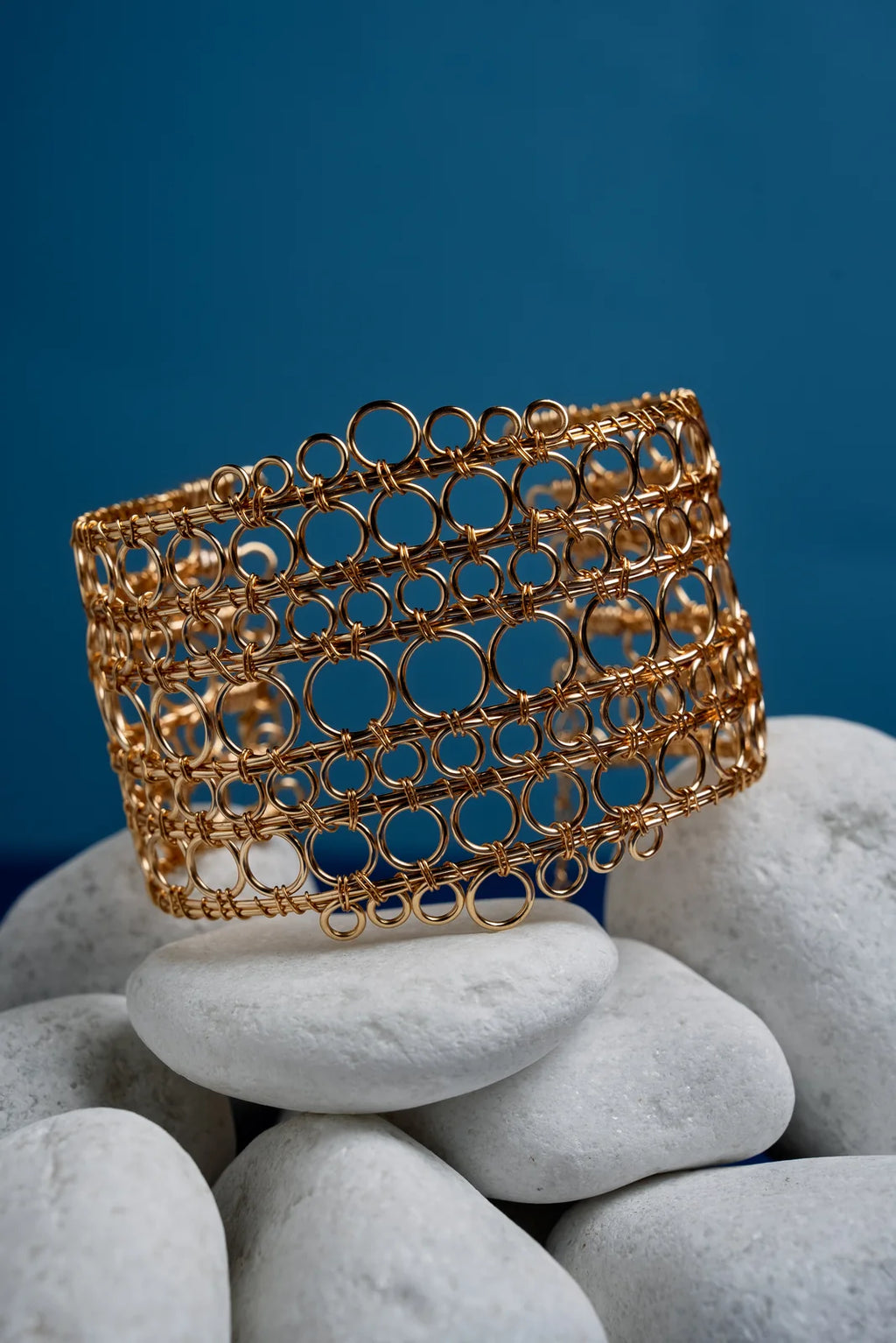 « EMPIRE » bracelet Model L golden