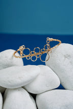 « BUBBLES » bracelet Model XS golden