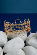 « BUBBLES » bracelet Model L golden