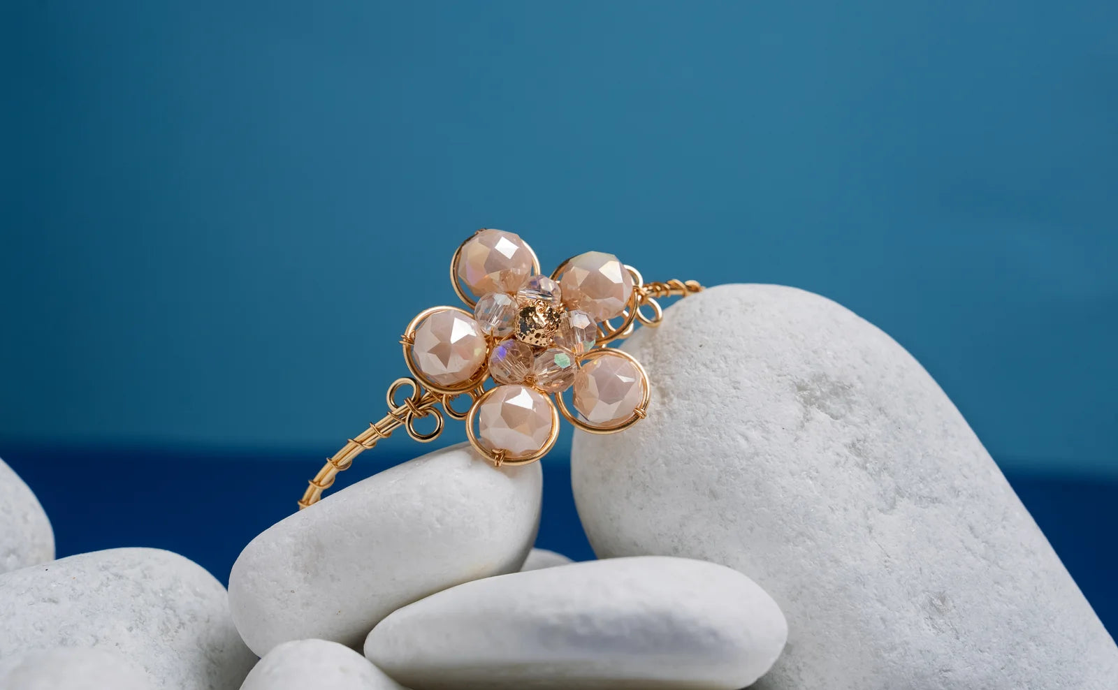 « BOTANICAL » bracelet Model S golden