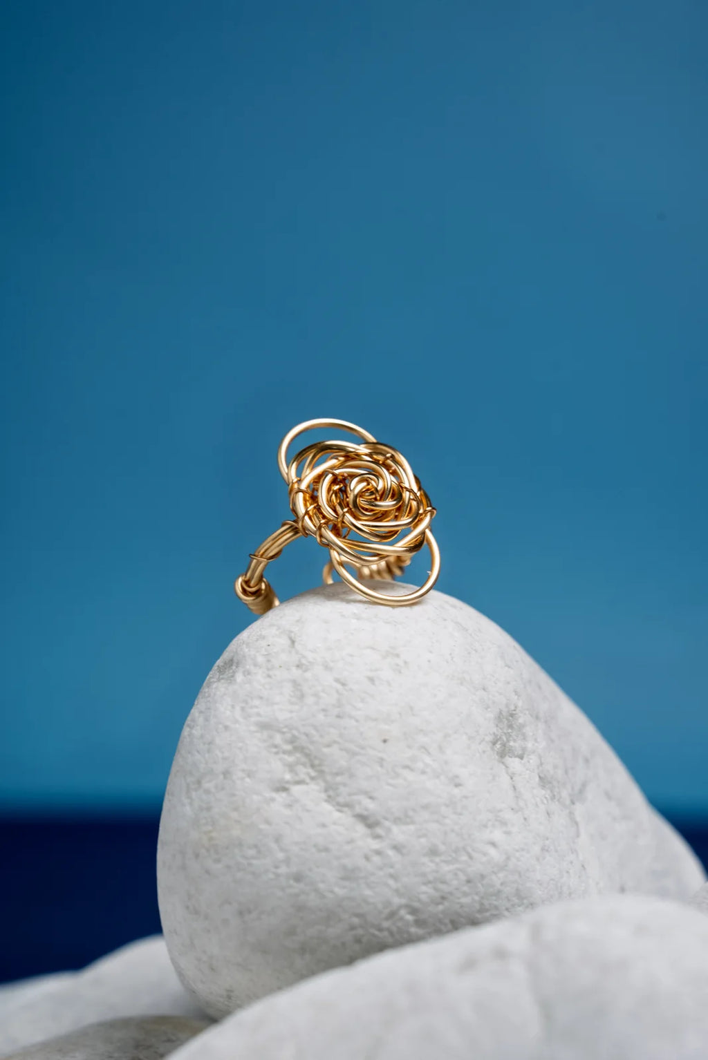 « ROSE » ring Model M golden