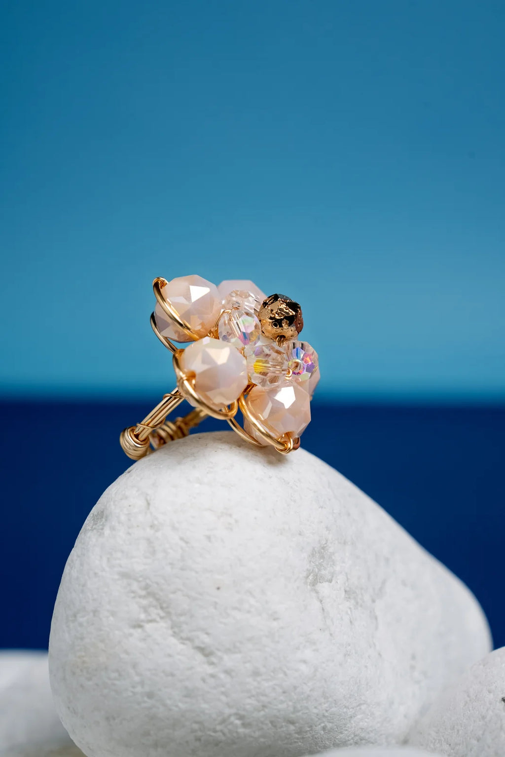 « BOTANICAL » bague modèle M doré 