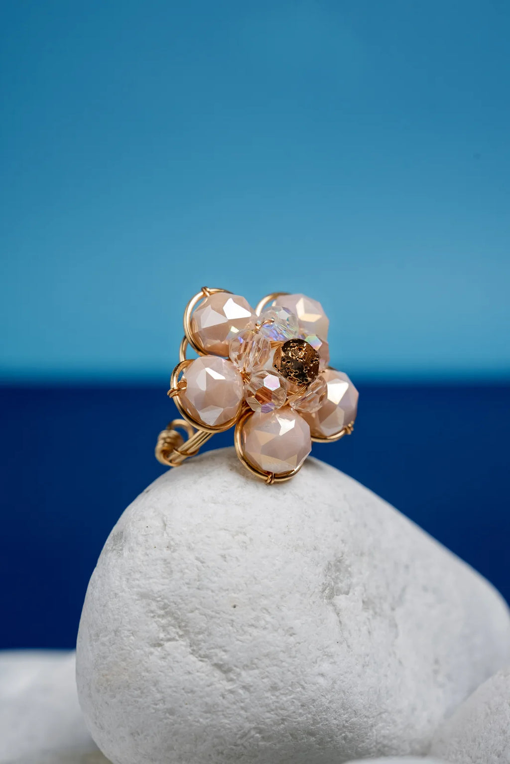 « BOTANICAL » bague modèle M doré 