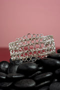 « EMPIRE » bracelet Model M silvered