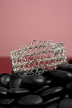 « EMPIRE » bracelet Model M silvered