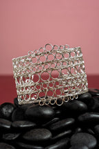 « EMPIRE » bracelet Model L silvered