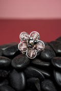 « BOTANICAL » ring Model M silvered