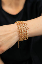« EMPIRE » bracelet Model M golden