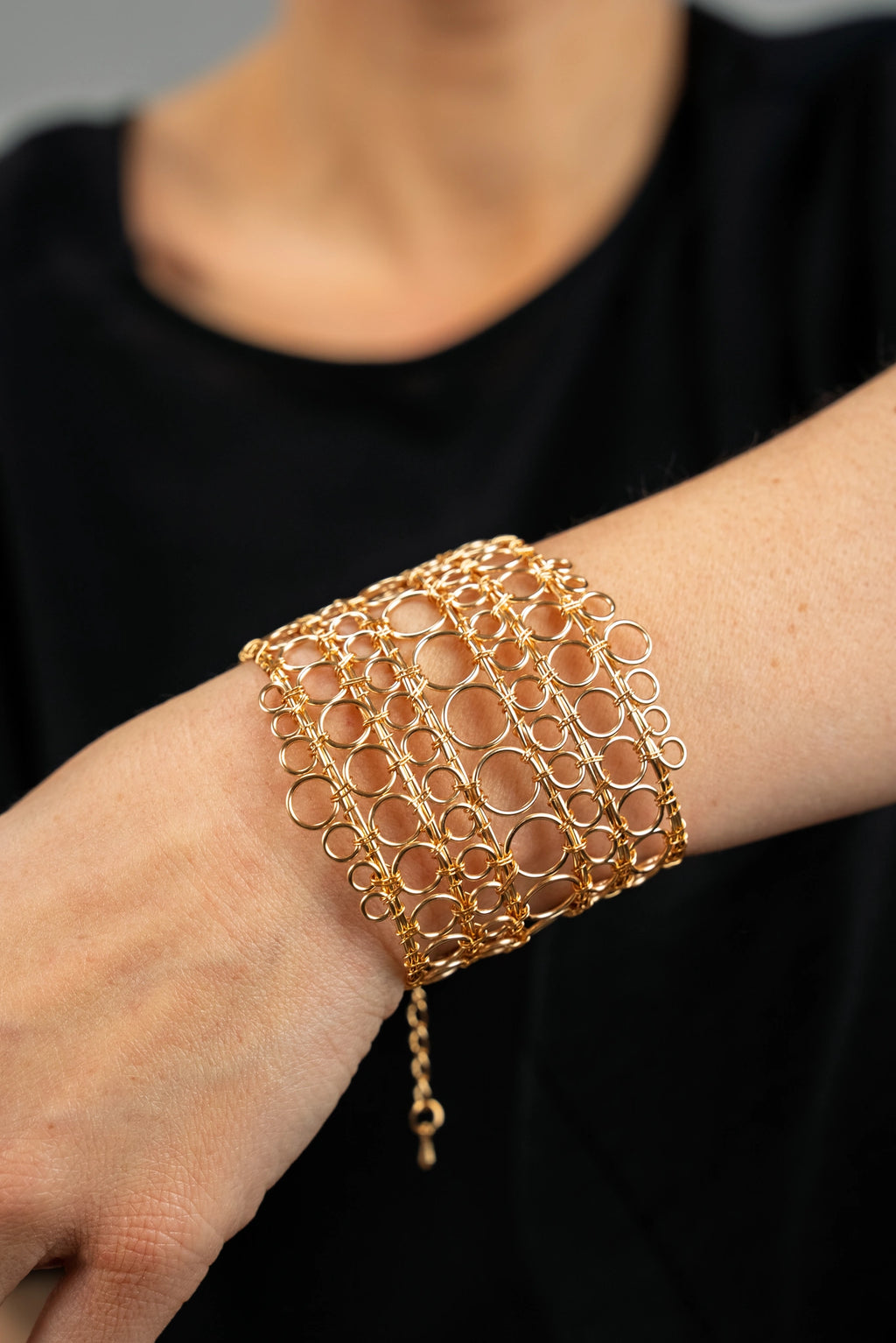 « EMPIRE » bracelet Model L golden