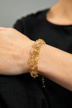 Bracelet Les Roses - Les Audacieuses modèle full roses doré 