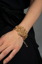 Bracelet Les Roses - Les Audacieuses modèle 9 roses doré 