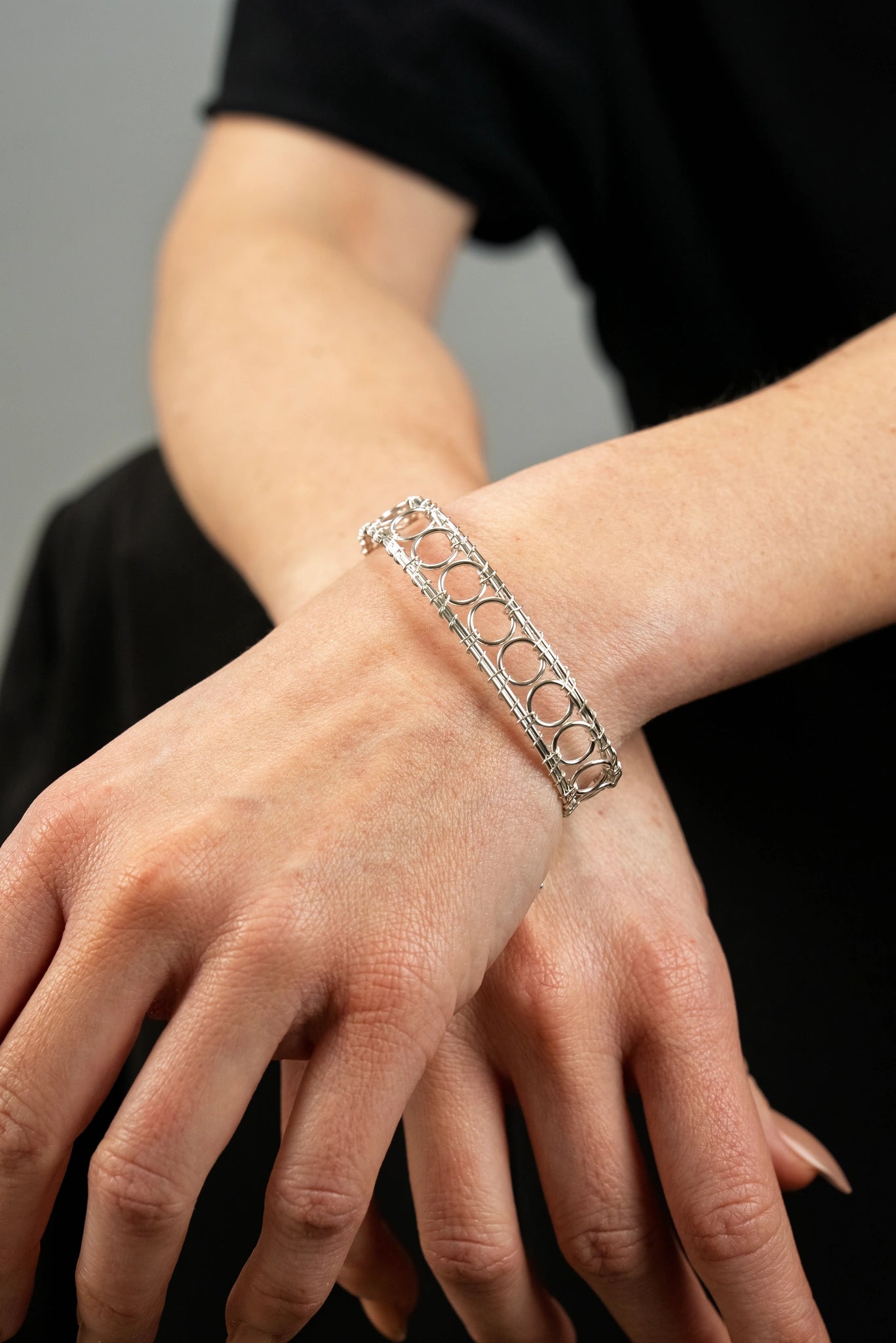 « CLASSIC » bracelet Model XS silvered