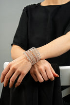 « EMPIRE » bracelet Model L silvered