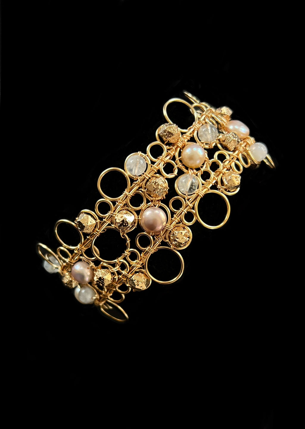 « BUBBLES Pearl » bracelet Model M