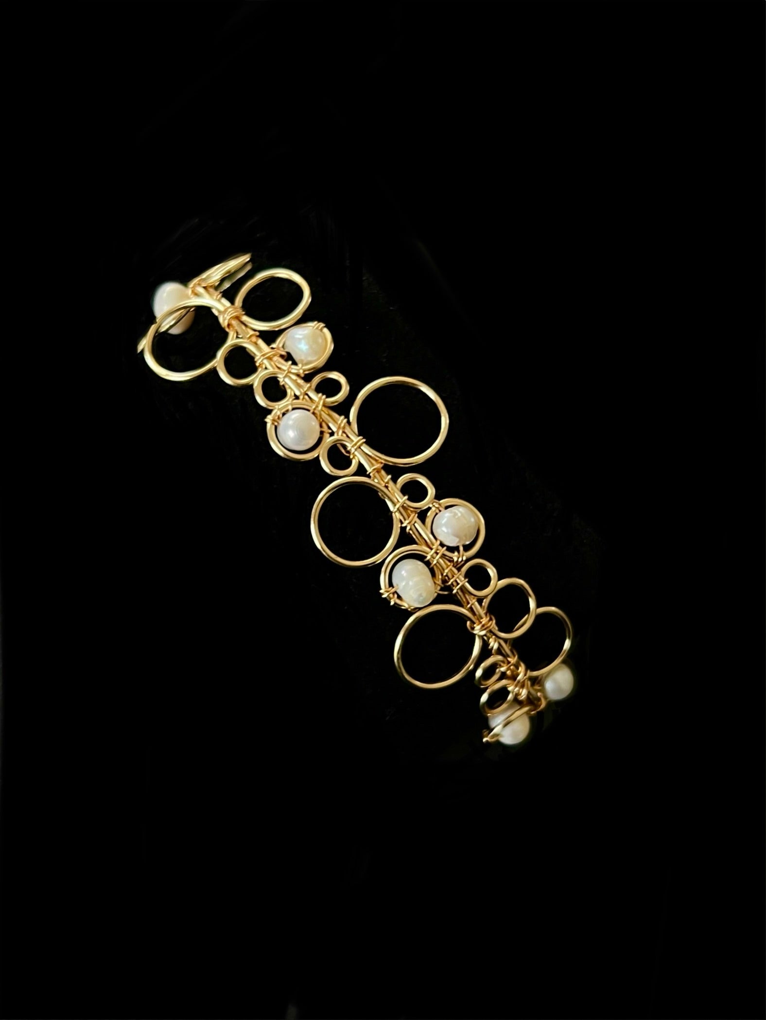 « BUBBLES Pearl » bracelet Model S