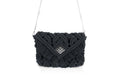 Bali-macrame-bag-pochette-black-chain-zoom-view handmade