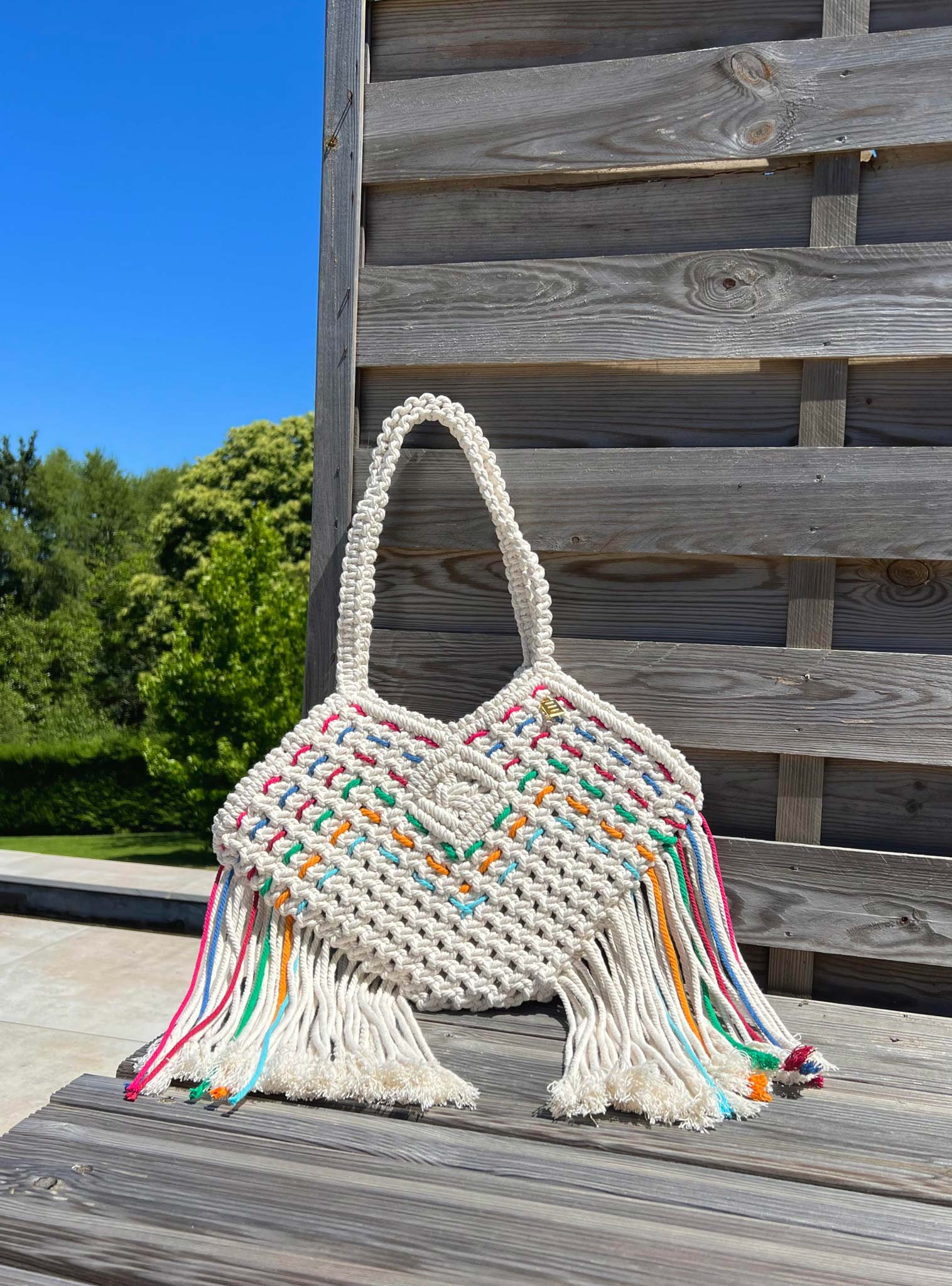 CUZCO colorido CABAS tote BOHO BAG